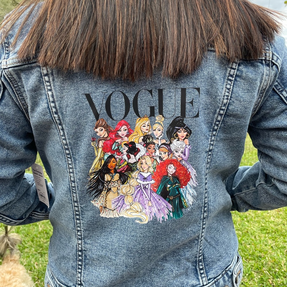 Disney Princess’s Vogue Custom Jean Jacket